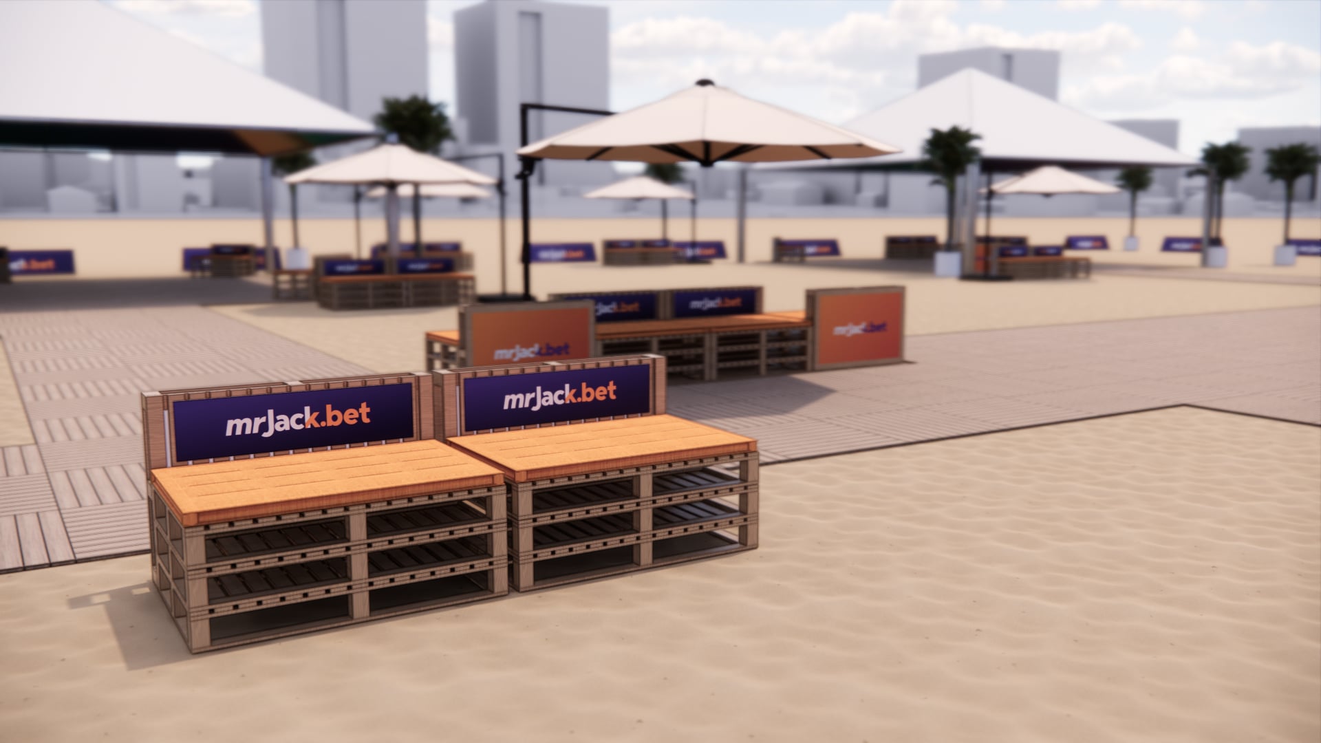 Render 3D — vista ampla